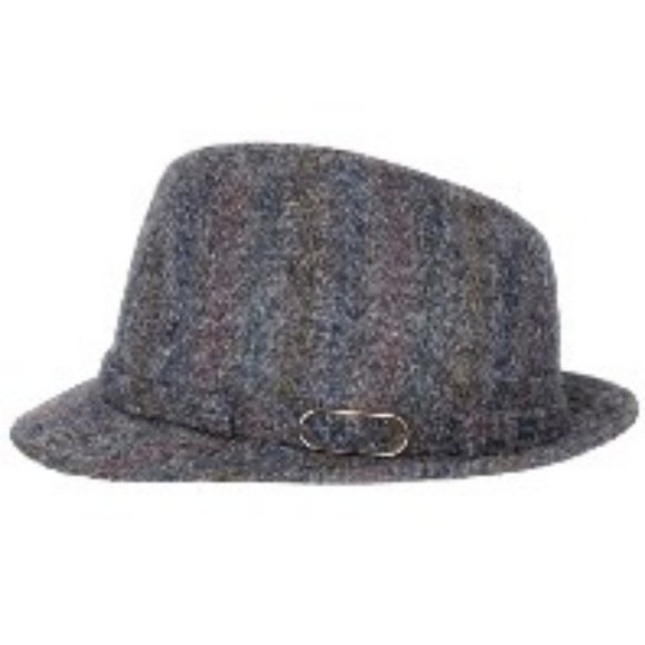 Vintage Biltmore Harris Tweed Fedora Hat - Picture 1 of 8